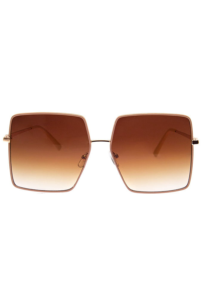 Aj morgan oversized square sunglasses sales
