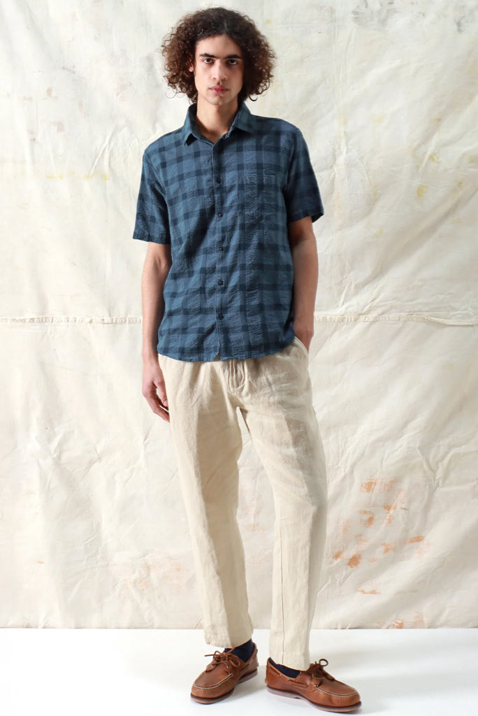 FAR AFIELD TONAL CHECK SHIRT