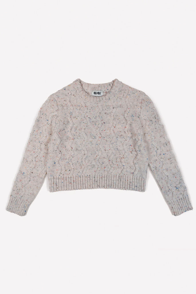 GiGi BUBBLE SWEATER, MULTIPLE COLORS