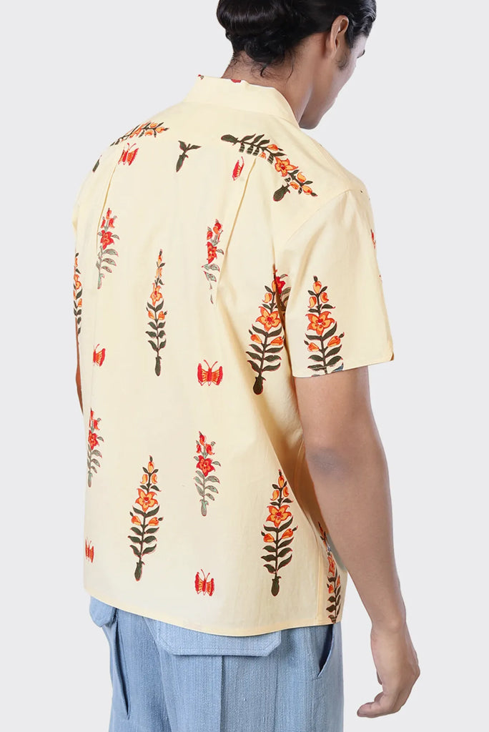 KARDO CHINTAN SHIRT, BLOCK PRINT