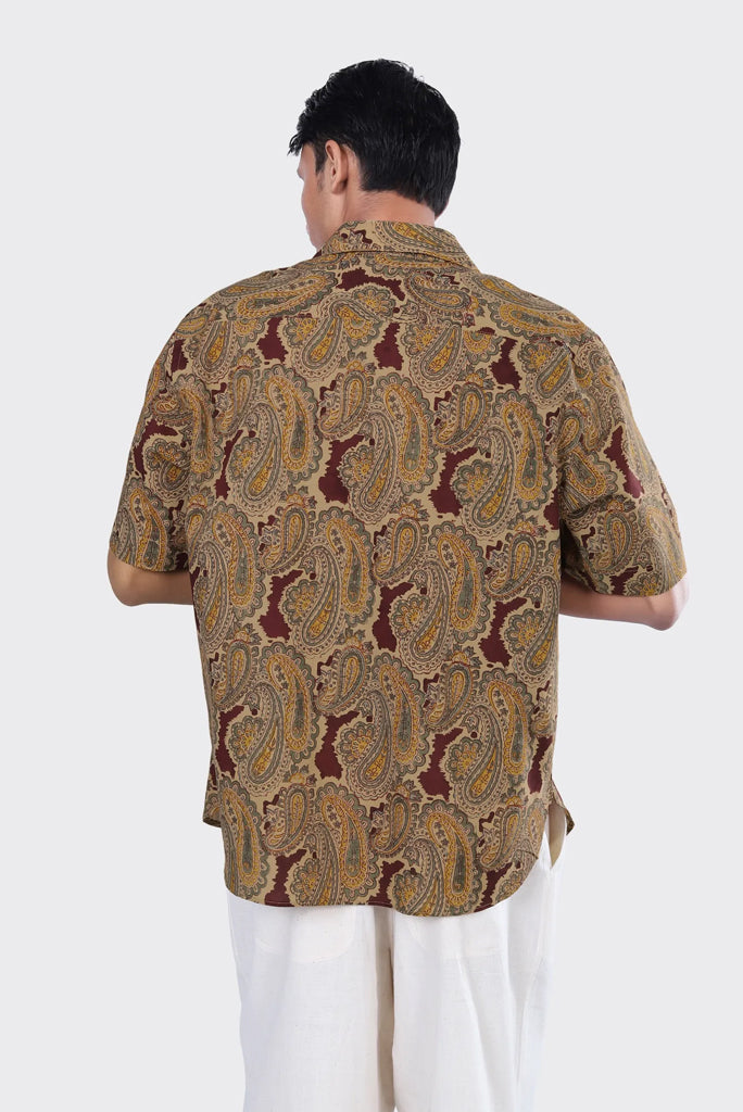 KARDO LAMAR SHIRT, AJRAKH BLOCK PRINT