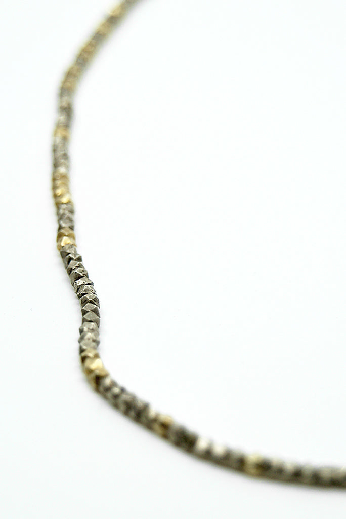 LE REVE STERLING NUGGET NECKLACE