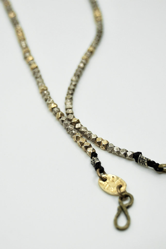 LE REVE STERLING NUGGET NECKLACE