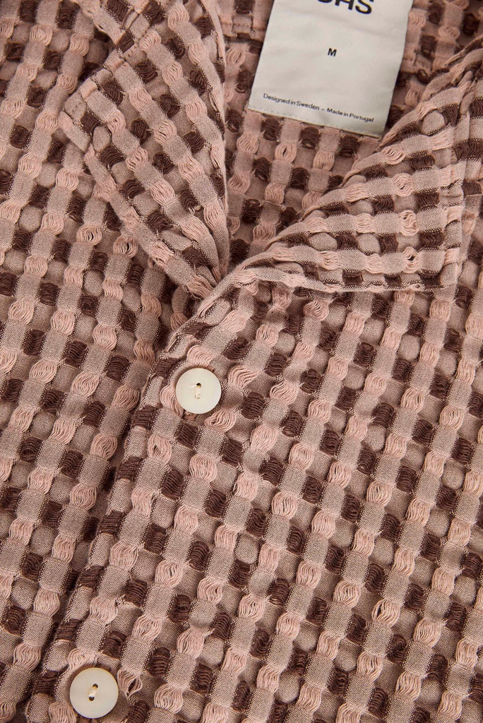 OAS FERRATELLE CUBA WAFFLE SHIRT