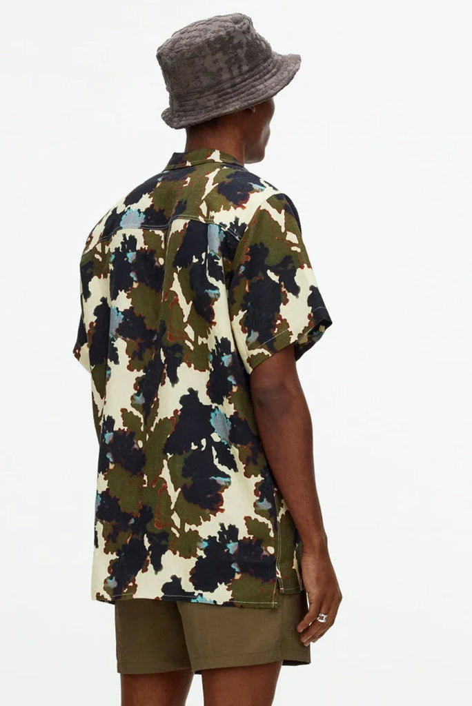 OAS FOLIAGO CUBA LINEN SHIRT