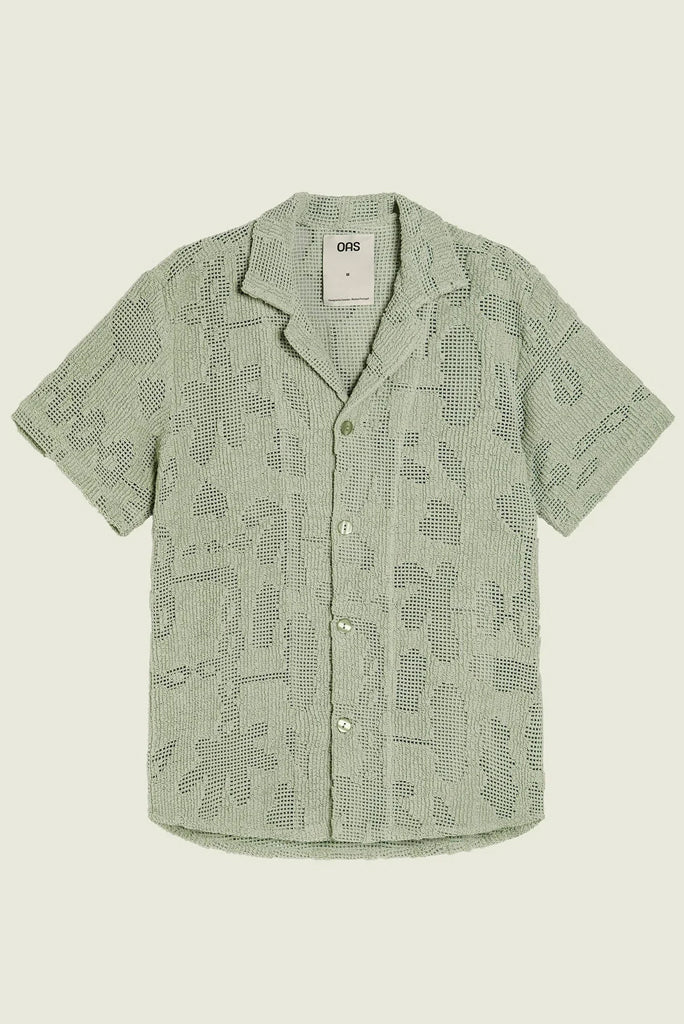 OAS GALBANUM CUBA CROCHET SHIRT