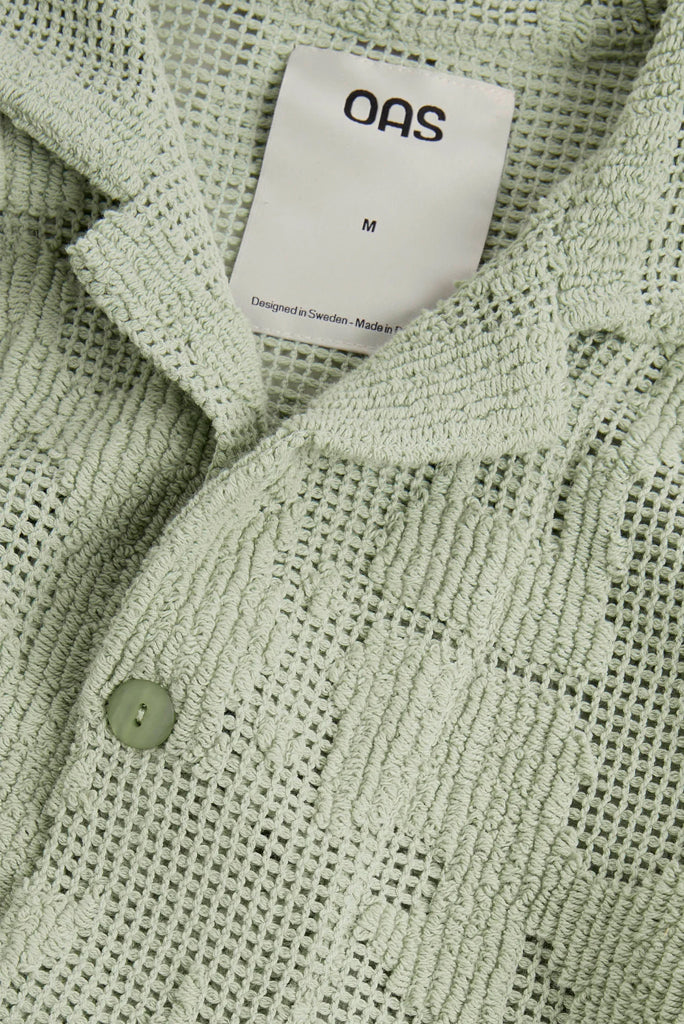 OAS GALBANUM CUBA CROCHET SHIRT