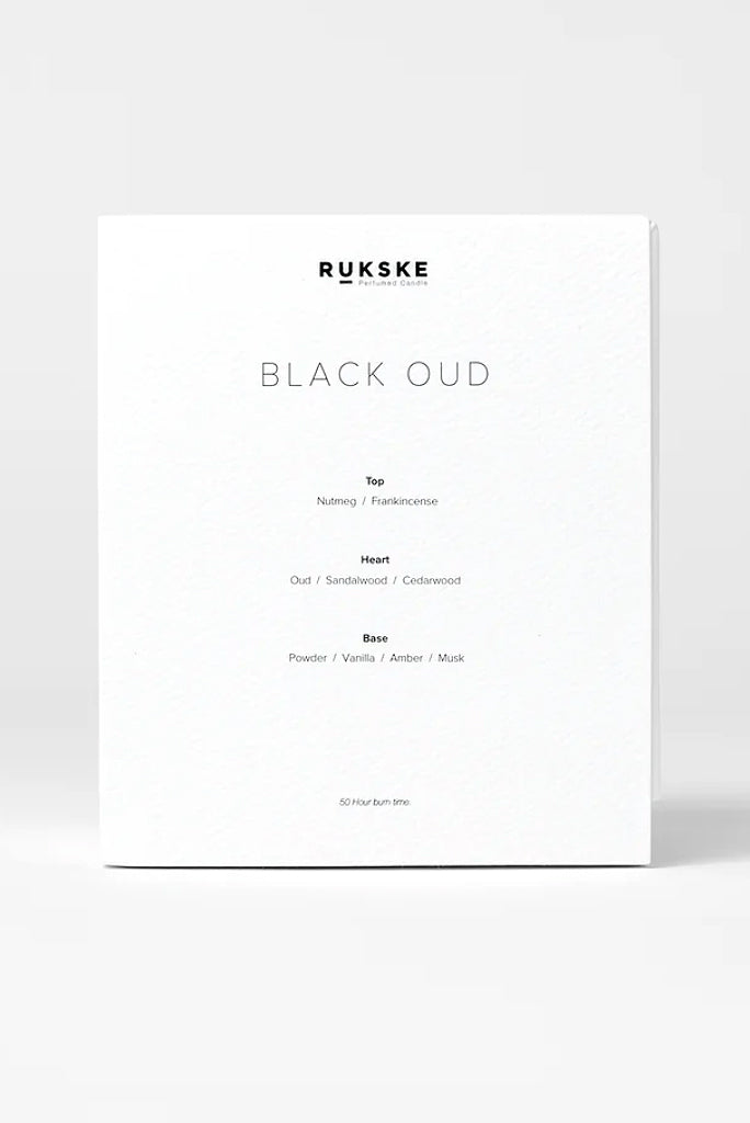 RUKSKE CANDLE, BLACK OUD *RESTOCK*