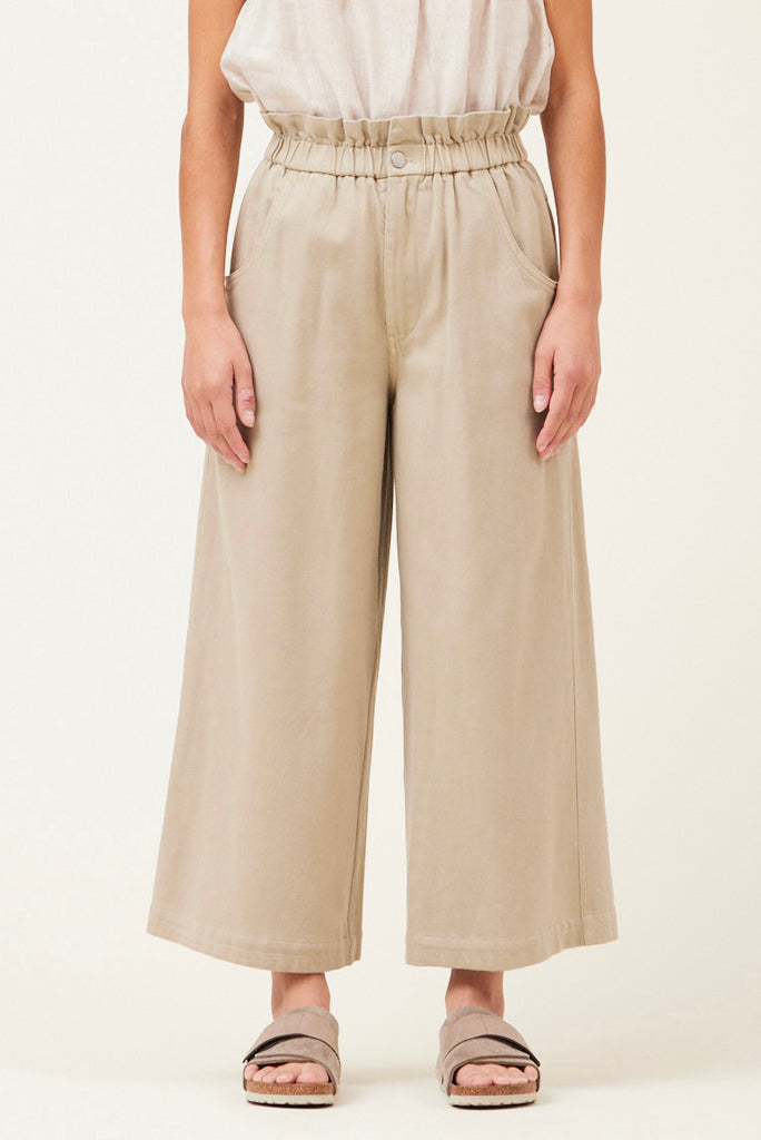 GRADE AND GATHER SOFT TWILL PANTS