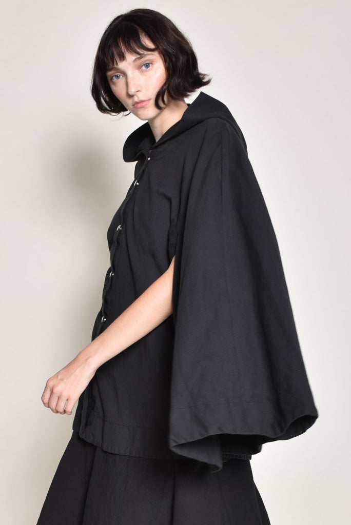 UZI TWILL CAPE, MULTIPLE COLORS