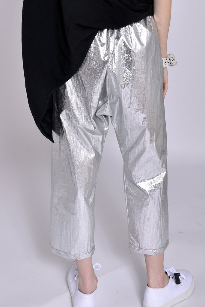 UZI SPACE PANTS, BLUE OR SILVER