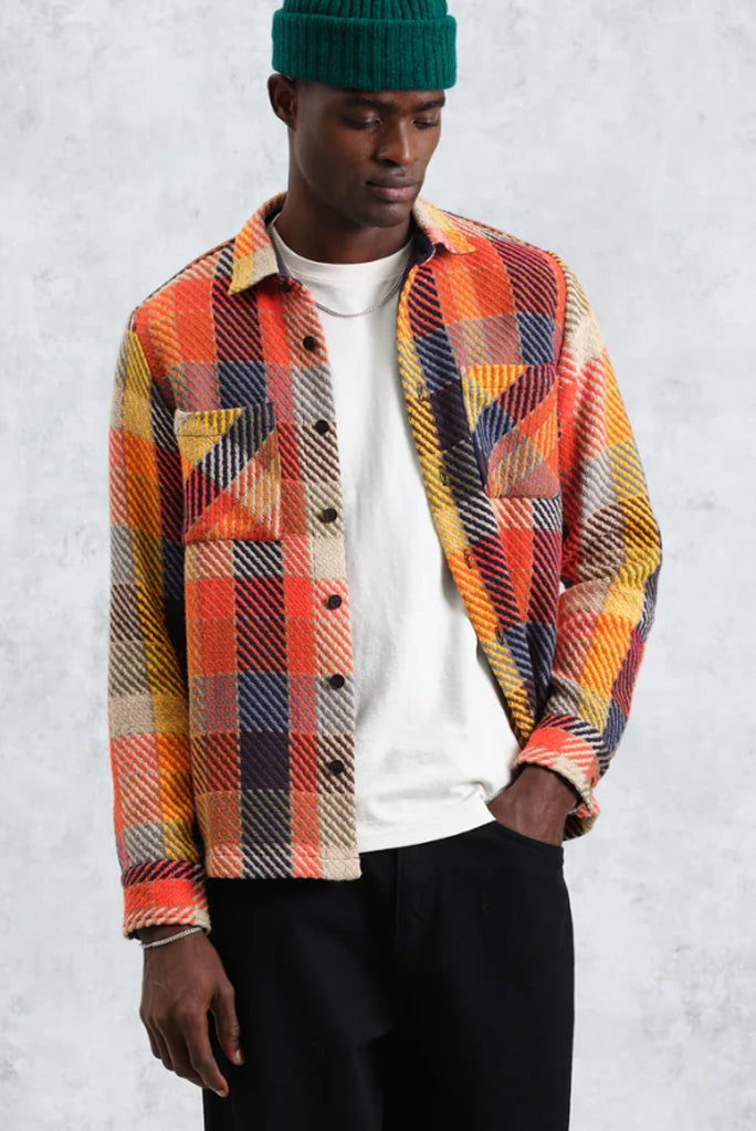 WAX LONDON WHITING OVERSHIRT