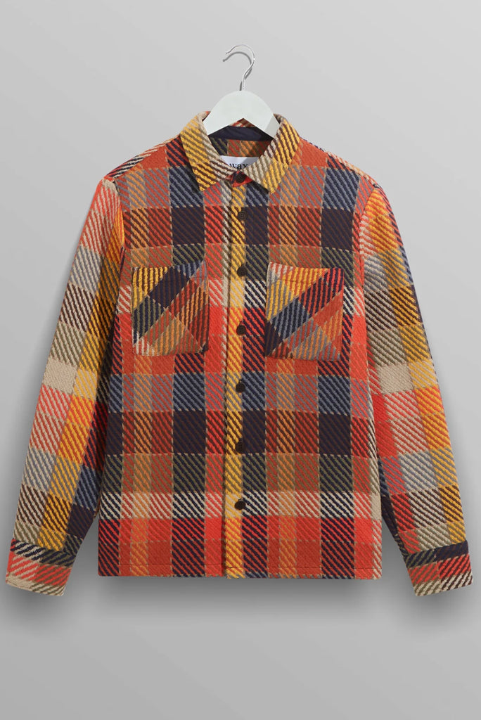 WAX LONDON WHITING OVERSHIRT