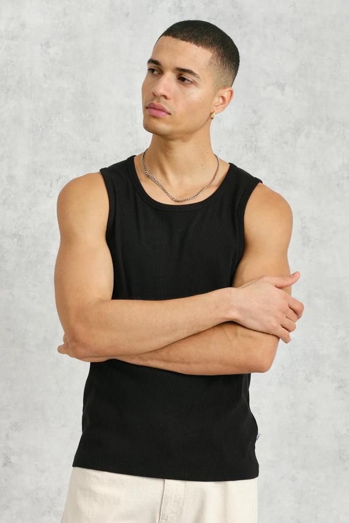 WAX LONDON MONTAGUE RIB VEST