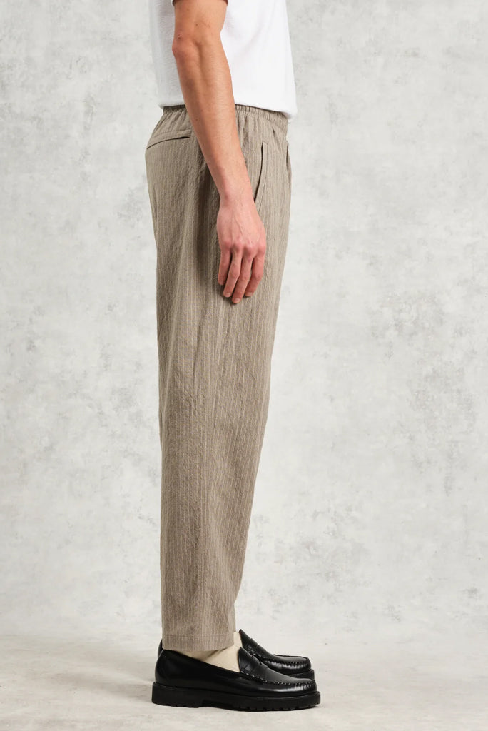 WAX LONDON TYNE TROUSER CHALK STRIPE