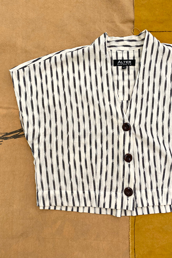 Alter Sycamore Top, Cream Dash