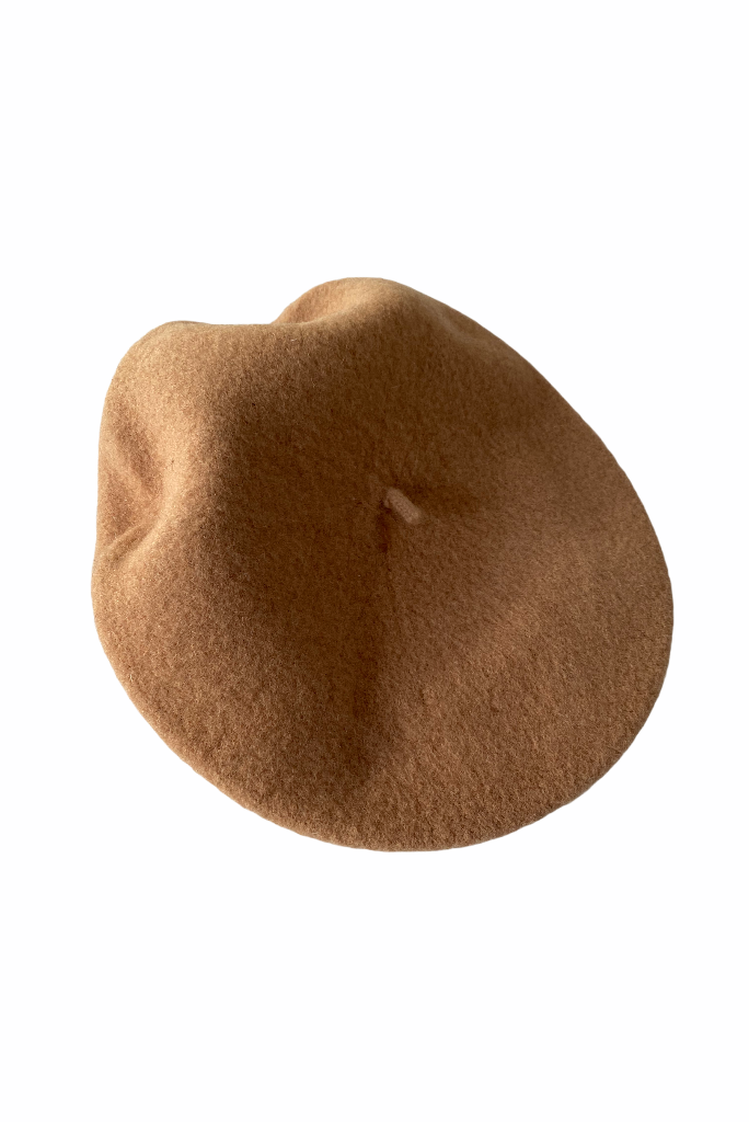 FRENCH BERET, CAMEL