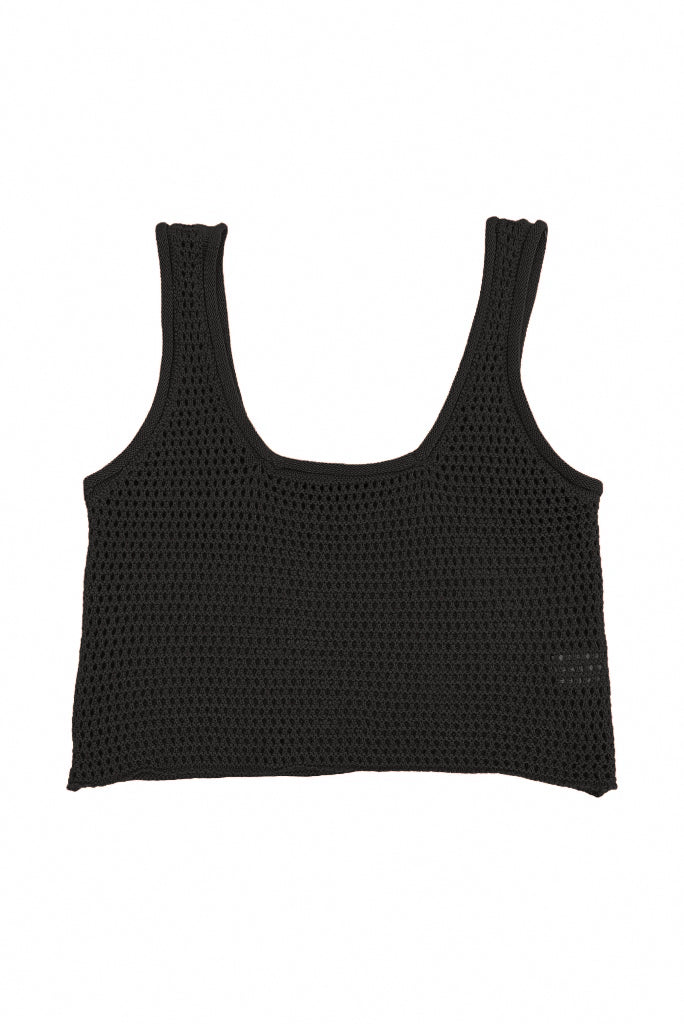 ALTER NET MESH CROP TANK, 3 COLORS