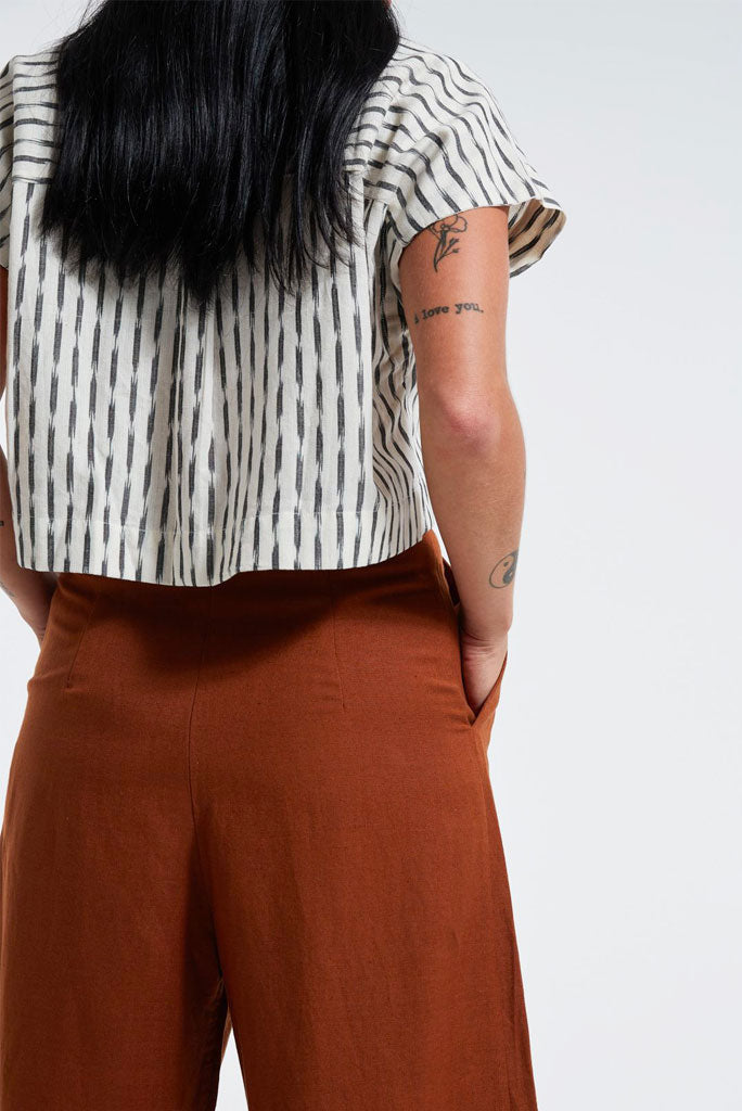 Alter Sycamore Top, Cream Dash